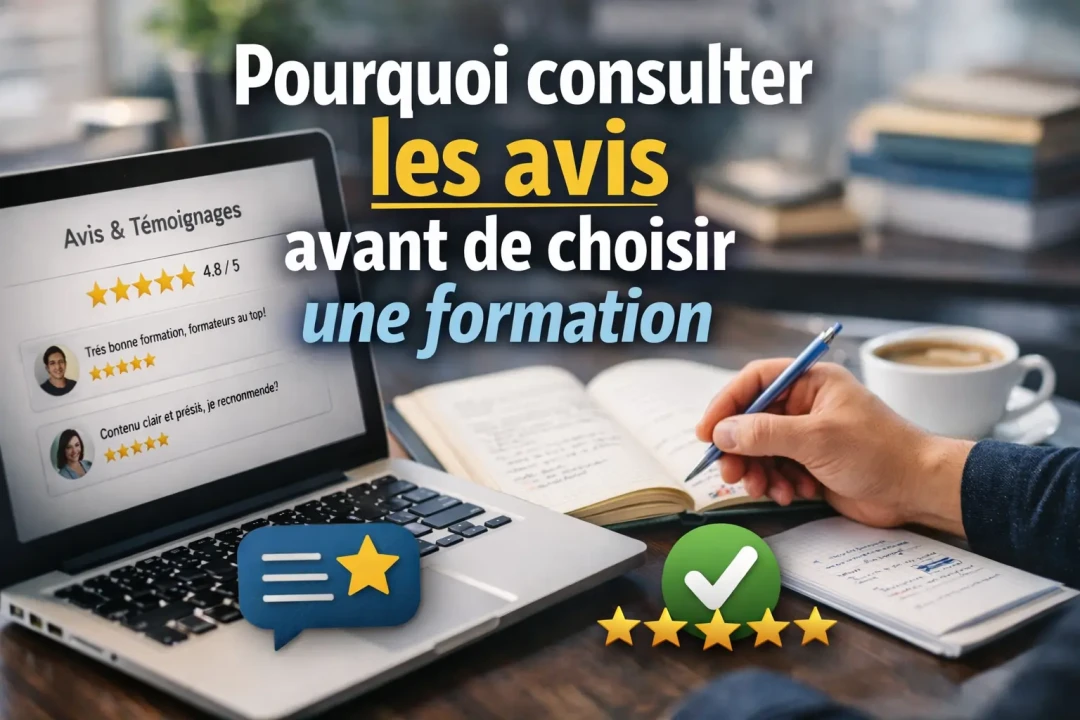 Pourquoi consulter les avis avant de choisir une formation